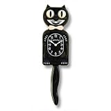 Black Kitty-Cat Clock - Small - 12.75
