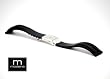 22mm Modena Ridgo Ridged Style Italian Rubber Watch Band W Deployant Deployment Buckle Clasp from Modena Watch