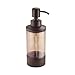 InterDesign Formbu Liquid Soap & Lotion Dispenser Pump for Kitchen or Bathroom Countertops, Soap Pump