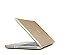 Iwotou Frost Matte Surface Hard Shell Case Cover with Silicone Skin Protective Keyboard Film Cover (MacBook Pro 13'' A1278, Gold)