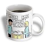 Londons Times Star Wars and Star Trek Cartoons - Spock At Audiologist - Mugs