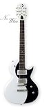Luna Neo Single Cutaway Electric Guitar, White