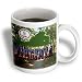 Sandy Mertens Virginia - State Map, Seal, Hiking Trail and Picture Text - Mugs