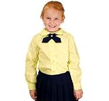 French Toast Girls' Long Sleeve Shirt (Regular and Plus Sizes, 3 Colors)