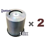 200pcs Gigablock DVD+R 16x 4.7GB 120Min Silver Top Premium Quality