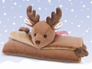 Buy Low Price Cozy Bearington Bears Baby Reindeer Plush Belly Play Mat B005VHZB1A