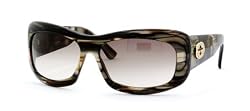 GUCCI GG 2971/S SVF BROWN MOTHER OF PEARL/OLIVE GRADIENT PLASTIC SUNGLASSES