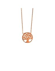 SKU Jewelry Tree of Life Rose Gold Pendant Necklace