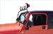 Discontinued Light Bar, Maxi Rubicon Black 1997-2006 Jeep Wrangler TJ, Unlimited # 803-124