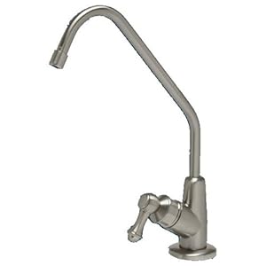 Euro-style Brushed Nickel Faucet for Water Filter and RO Systems