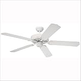 Monte Carlo Fan White Weatherford II Medium Room Ceiling Fan