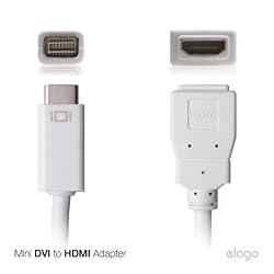 elago Mini-DVI to HDMI Adapter for iMac (Intel Core Duo), MacBook, and 12-inch PowerBook G4