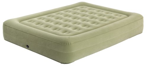 Aerobed Raised Explorer Bed with Battery-Powered Flashlight Pump, Queen