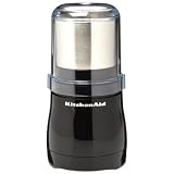 KitchenAid BCG100OB Blade Coffee Grinder, Onyx Black