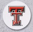 AutoCoaster ~ Texas Tech Red Raiders ~ Tile Drink Coaster for car cupholder ~ code 975
