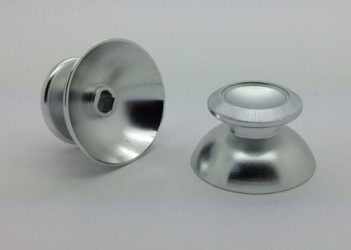 E-mods gaming® custom metal silver thumbsticks analogu…