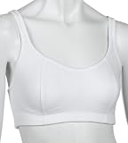  : Champion Women's Shape Scoop Back Sports Bra, White, 32B