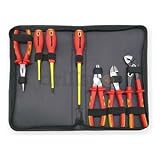 Westward 1YXJ6 Insulated Tool Set, 7 Pc