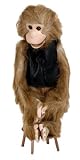 Brown Monkey Soft Puppet 38