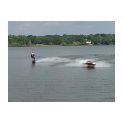 Solo - Personal Waterskiing/Wakeboarding Machine - checkered graphics