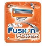 Gillette Fusion Refill Cartridges 4 ea