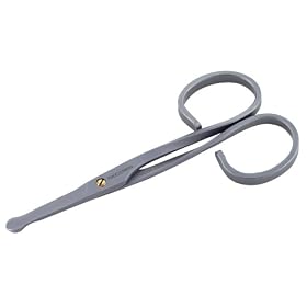 Tweezerman Facial Hair Scissors (Nickel Plated)
