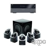 Mirage MX 5.1 Home Theater System and Harman Kardon AVR2650 7 x 65W 7.1-Channel A/V Receiver