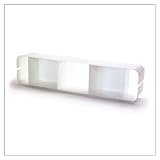 Offi Duoplane DVD Shelf in White