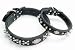 Coastal Harley-Davidson Leather Spiked 3/8in Dog Collar