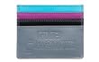 Marc By Marc Jacobs Limited Edition Leather Logo Color Block Business ID Card Case Bag Grey Multi