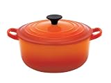 Le Creuset 24cm Round Cocotte - Volcanic