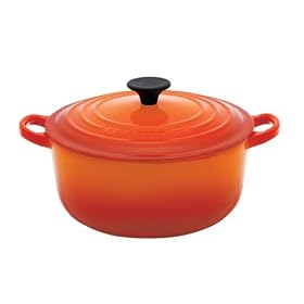 Le Creuset Cast Iron Round Cocotte / Casserole 18cm Volcanic