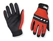 Condor 2XRX5 Mechanics Glove, Hook/Loop, Red/Blk, L, Pr