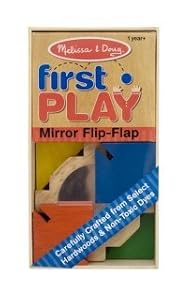 Melissa Doug Mirror Flip-Flap Color Toy