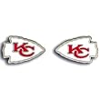 Kansas City Chiefs Stud Earrings - NFL Football Fan Shop Sports Team Merchandise