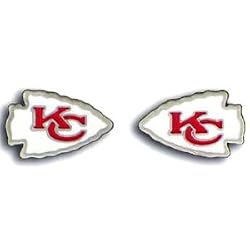 Kansas City Chiefs Stud Earrings - NFL Football Fan Shop Sports Team Merchandise