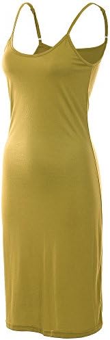 Mur Mur Women Basic Cami Dress - 282 INR - Small - MUSTARD