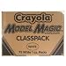 Crayola 23-6001 Model Magic Modeling Compound Class Pack, White, 1-oz. Pouches, 75/Carton