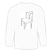 Long Sleeve T-shirt with black and white, item, chair, object, New England, wooden, furniture, article