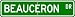 Beauceron STREET SIGN ~ High Quality Aluminum ~ Dog Lover