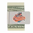 Baltimore Orioles Enameled Metal Money Clip/Card Holder - MLB Baseball Fan Shop Sports Team Merchandise