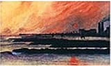  Toxic Sunset 8 X 11in. Signed and Matted Print - By Robb Havassy