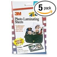 3M 4X6 Inch Photo Laminating Sheets by 3M
