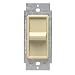 Leviton Decora Slide Dimmer No. 6631-I 600 Watt Single Pole Incandescent Lighting switch with Sureslide with Locator Light easy access in the dark to locate