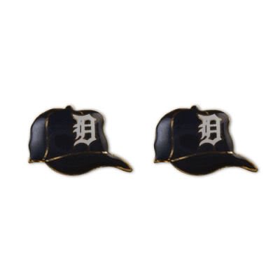DETROIT TIGERS OFFICIAL LOGO EARRINGS