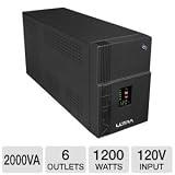 Ultra ULT33046 2000 VA 1200 W Backup UPS with AVR