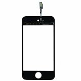 Touch Screen Digitizer Replacement for Ipod Touch 4g with 6 Tools Repair Kit - Suction Cup, Scraper, Picks, Adhesive Tape, Mini Screwdriver (Lcd, Home Button and Mid Frame Are NOT Included!)
