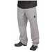 San Jamar P020HT Chef Revival 24/7 Poly Cotton Blend Elastic Waistband Chef Pant with Drawstring, 2X-Large, Houndstooth