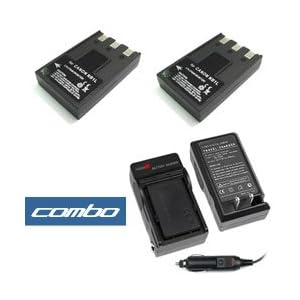Bargaincell- 3-Piece Value Pack Canon compatible NB1L, NB-1L (2) Camcorder batteries (1) charger