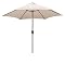 Lighted Market Umbrella Cream - 9'